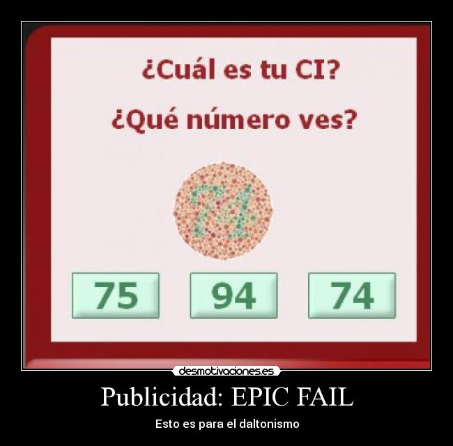 Publicidad: EPIC FAIL - 
