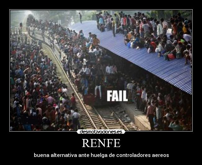 carteles renfe alternativa huelga desmotivaciones