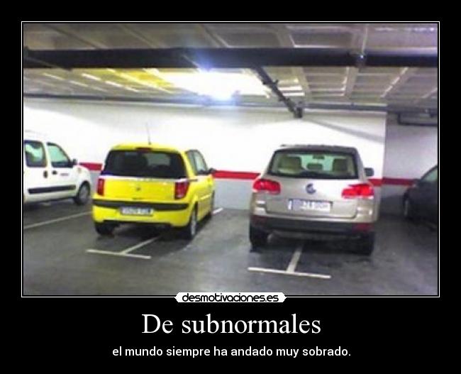 De subnormales -