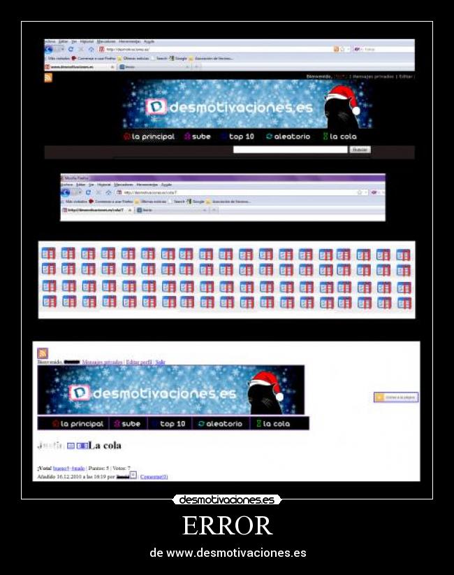 carteles error desmotivaciones