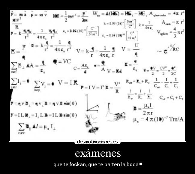exámenes - 