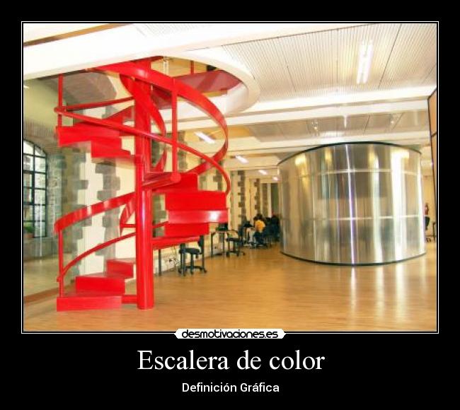 Escalera de color -