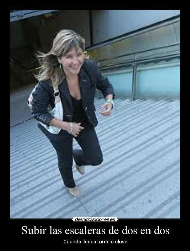 carteles escaleras desmotivaciones