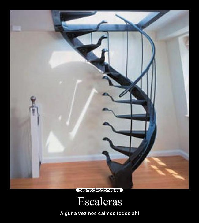 carteles escaleras ostias desmotivaciones