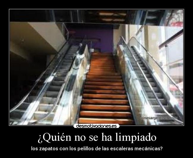 ¿Quién no se ha limpiado -