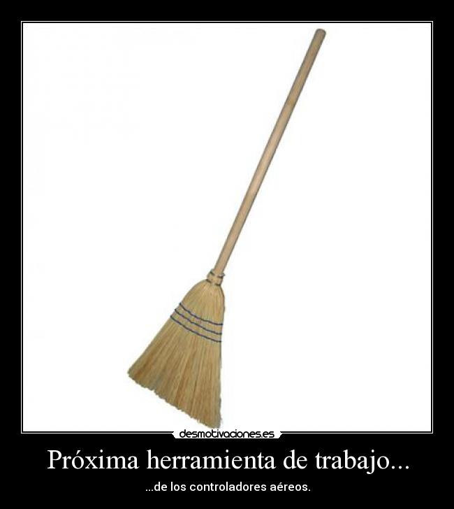 Próxima herramienta de trabajo... - ...de los controladores aéreos.