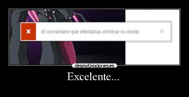Excelente... -