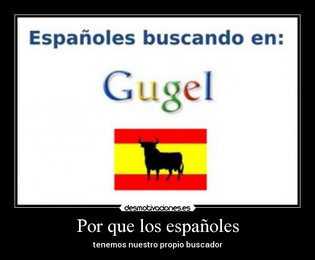 Por que los españoles - 