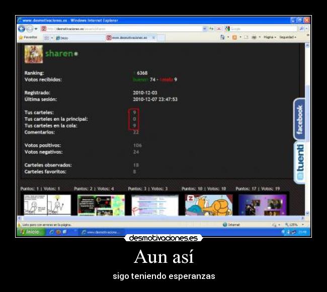 Aun así - sigo teniendo esperanzas
