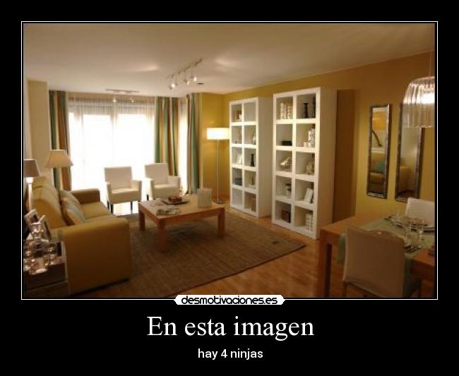 En esta imagen - hay 4 ninjas