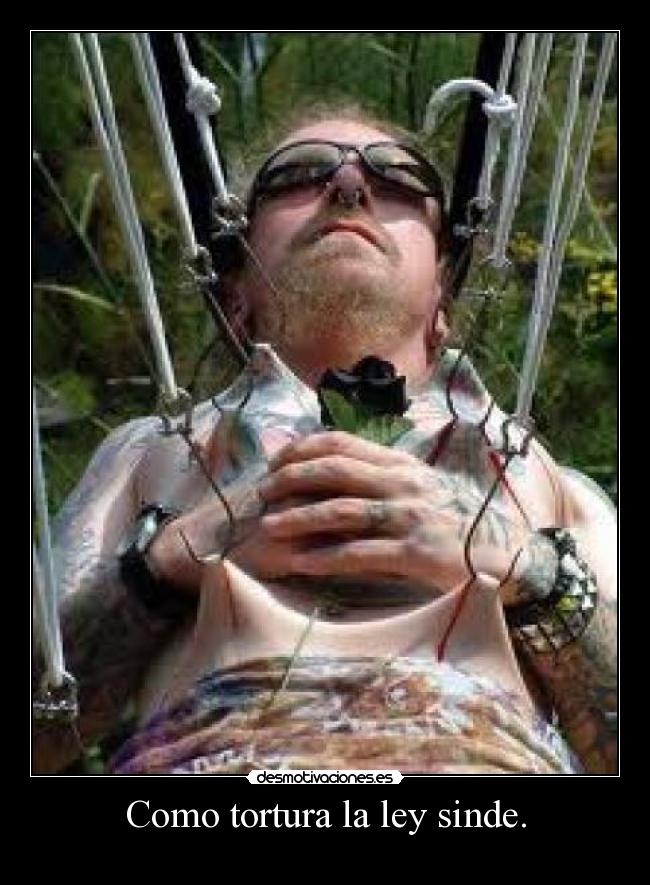 Como tortura la ley sinde. -