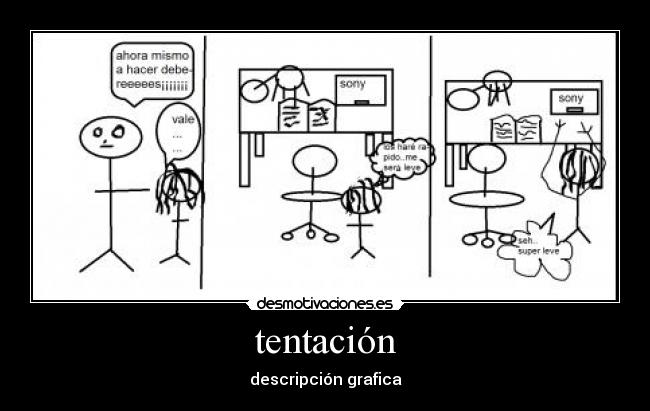 tentación -