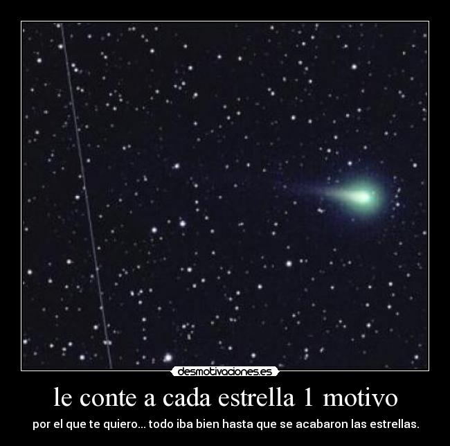 le conte a cada estrella 1 motivo - 