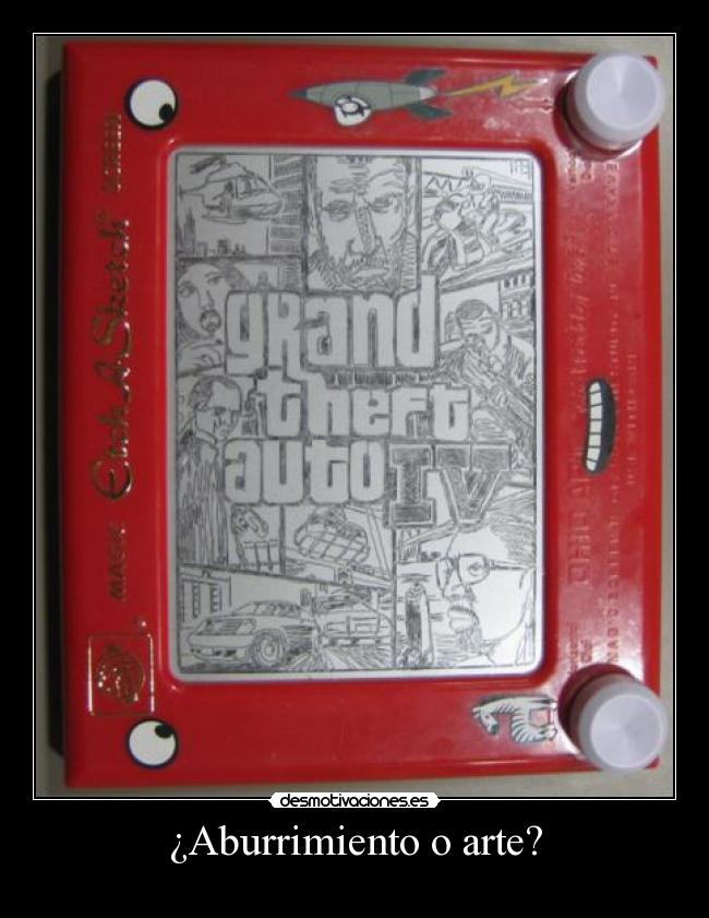 ¿Aburrimiento o arte? -