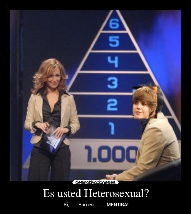 Es usted Heterosexual? -