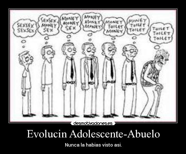 Evolucin Adolescente-Abuelo - 