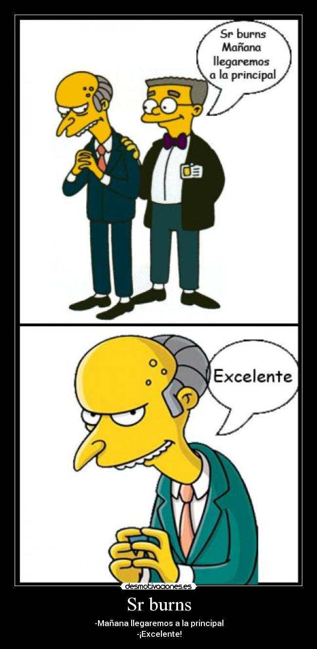 Sr burns -