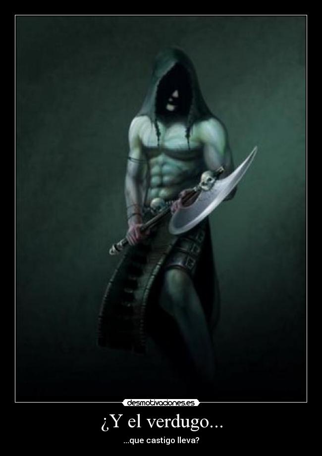 carteles verdugo tiene castigo desmotivaciones
