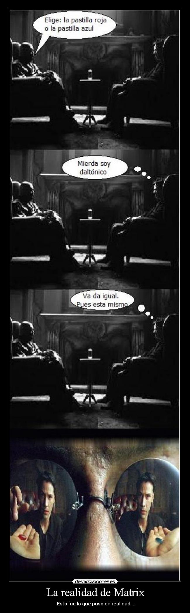 La realidad de Matrix -