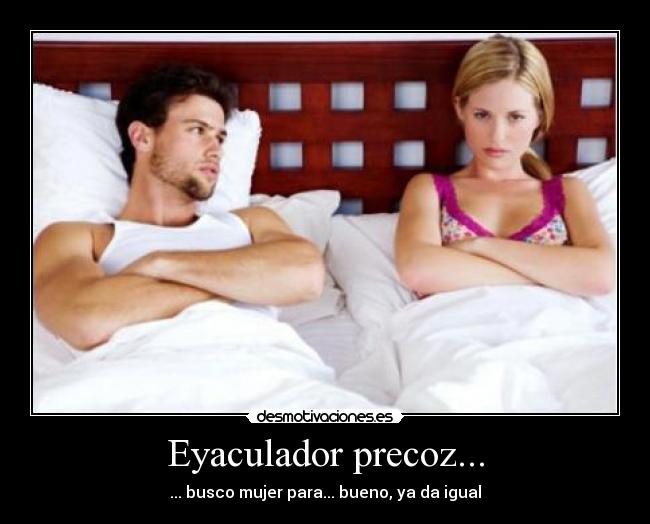 carteles eyaculador precoz desmotivaciones