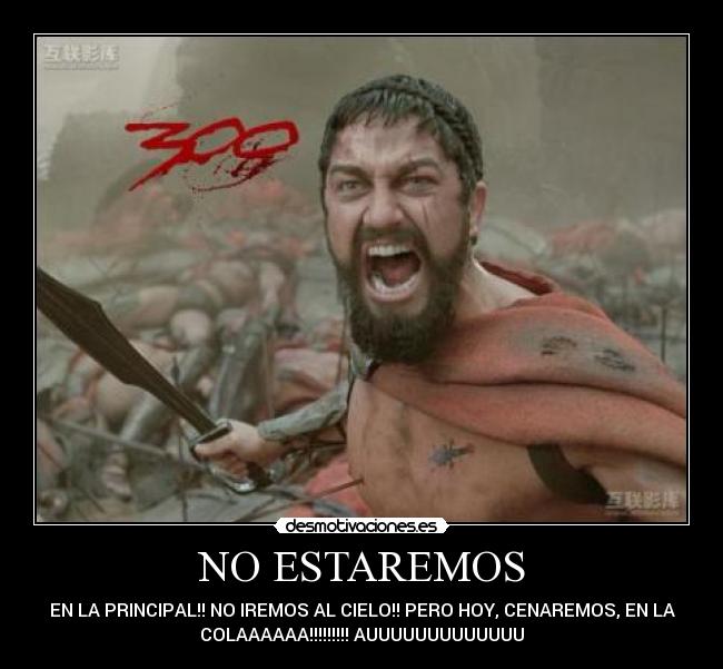 NO ESTAREMOS - 