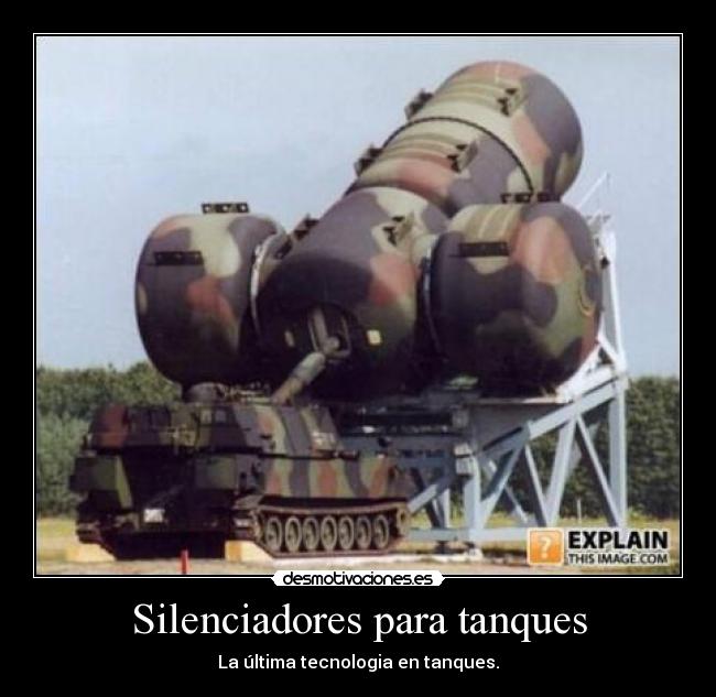 Silenciadores para tanques - 