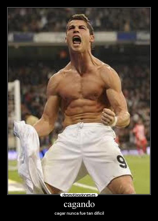 cagando -