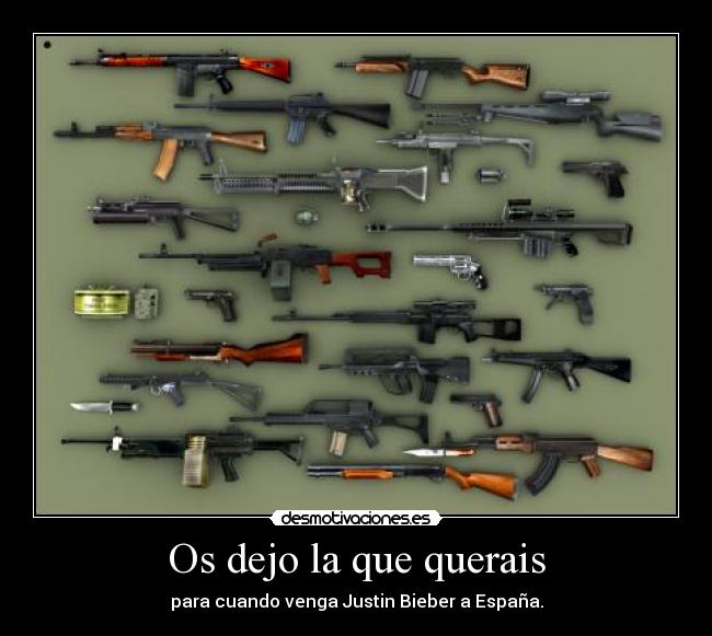 Os dejo la que querais -