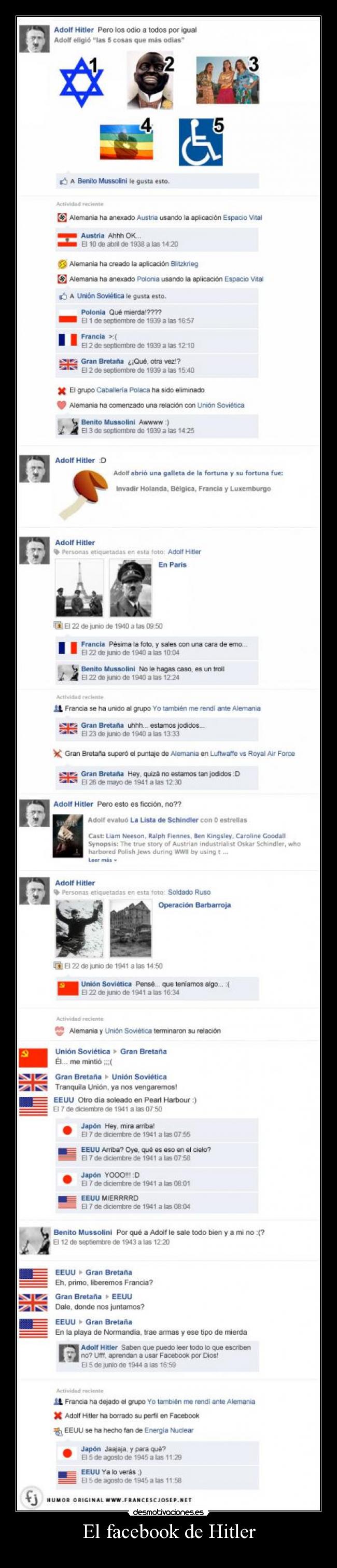 El facebook de Hitler - 