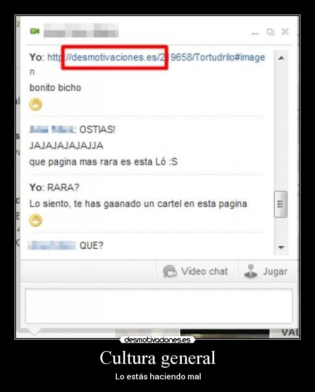 Cultura general - Lo estás haciendo mal