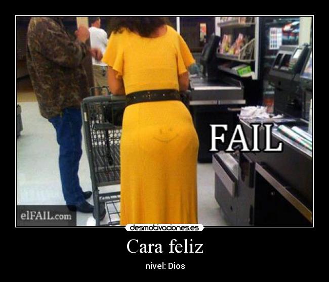 Cara feliz - nivel: Dios