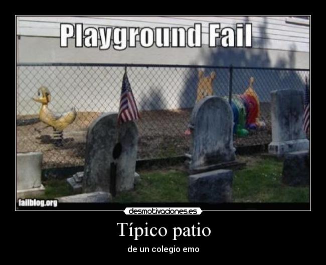 Típico patio -