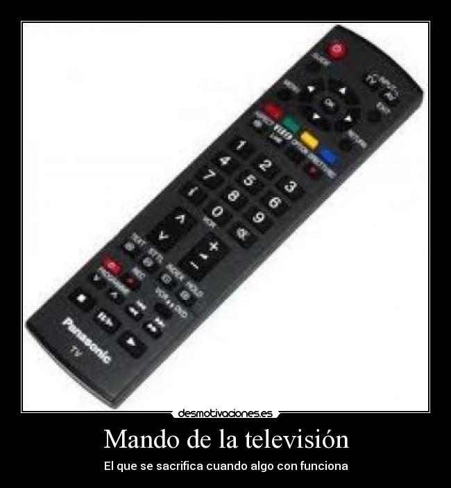 Mando de la televisión - 