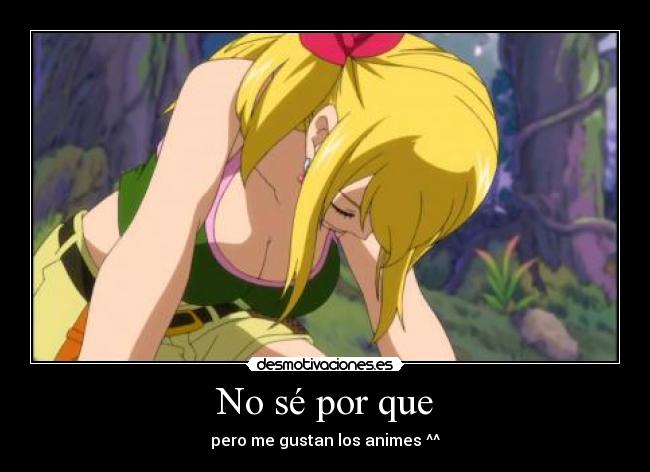 carteles fairy tail fairytail lucy heartphilia anime manga desmotivaciones