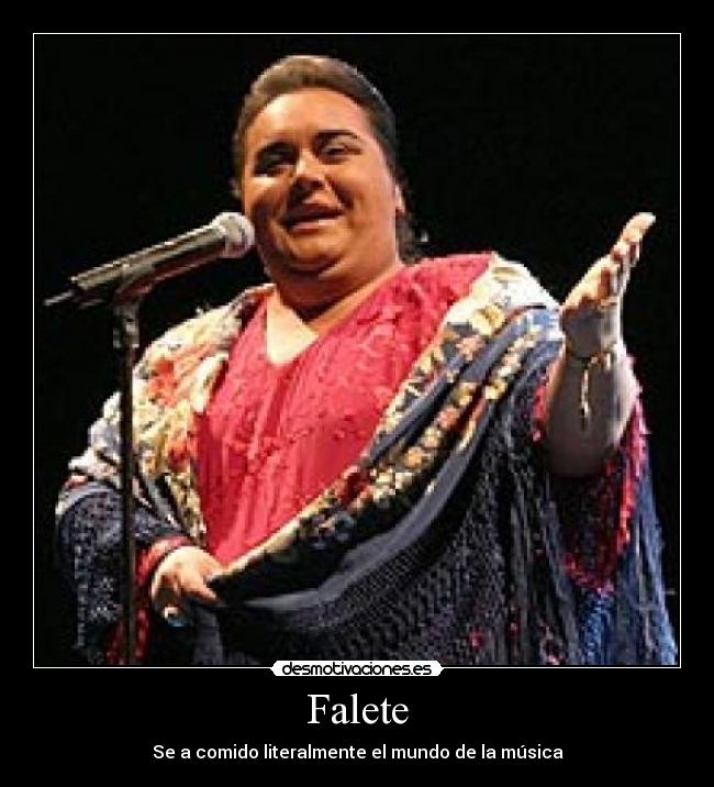 Falete - Se a comido literalmente el mundo de la música