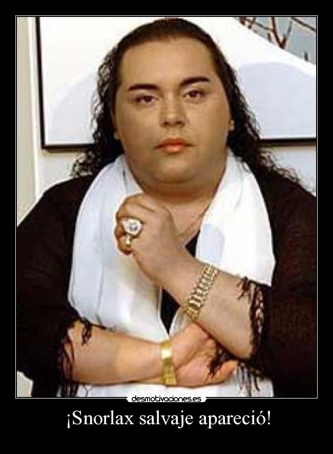 ¡Snorlax salvaje apareció! -