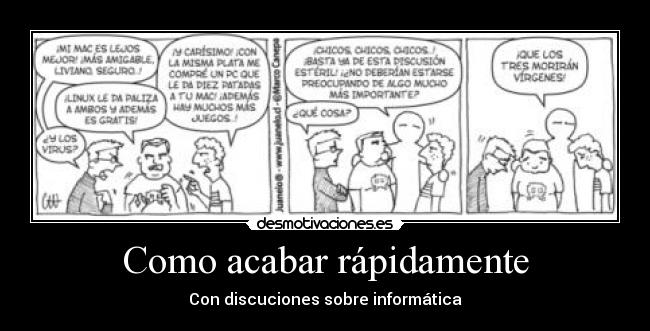 Como acabar rápidamente -