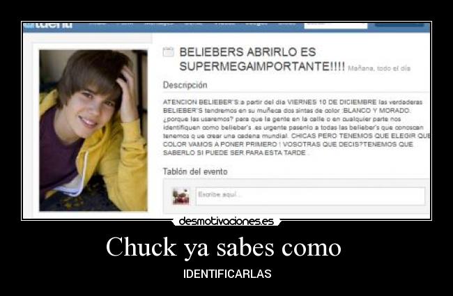 Chuck ya sabes como  - 