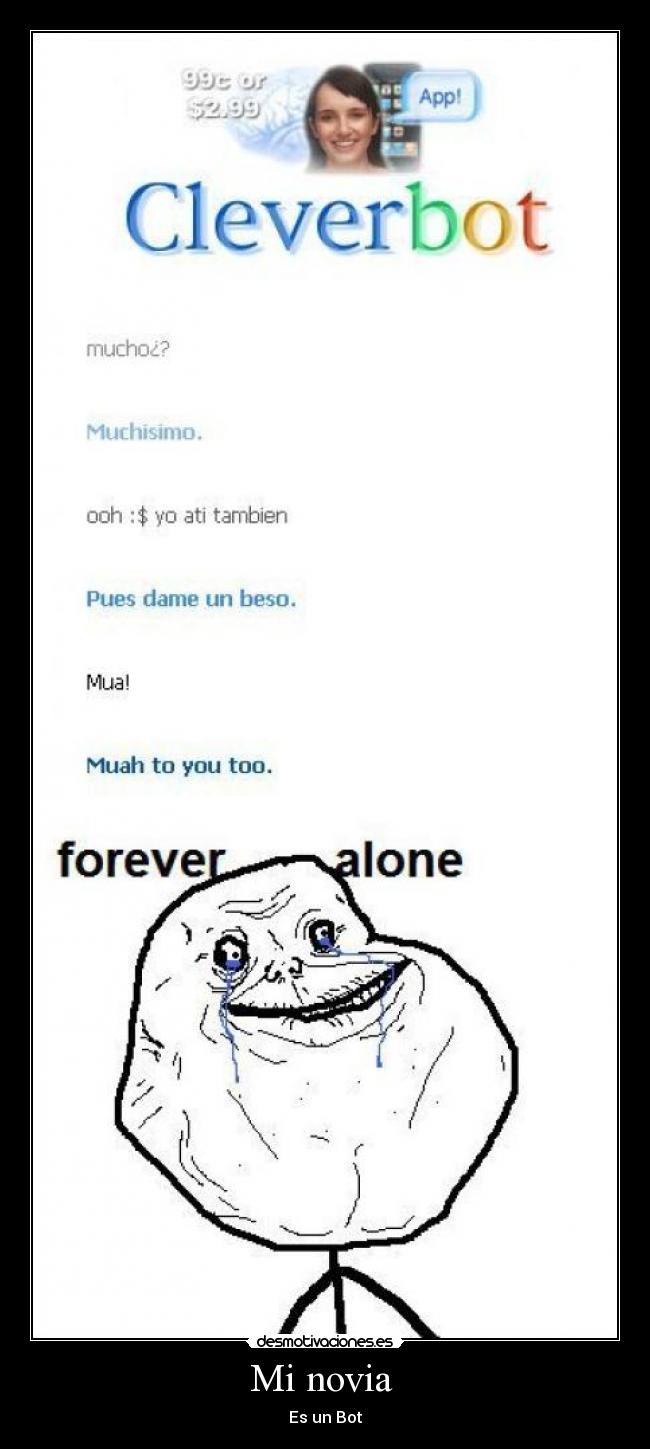 Mi novia - Es un Bot