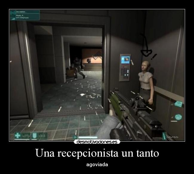 carteles recepcion ascensor arma fear combat fear miedo alarma guerra armas violencia municion desmotivaciones