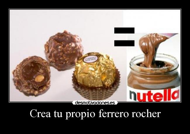 Crea tu propio ferrero rocher -