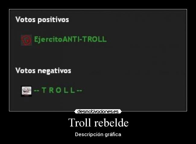 Troll rebelde -