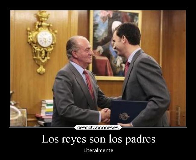 Los reyes son los padres -