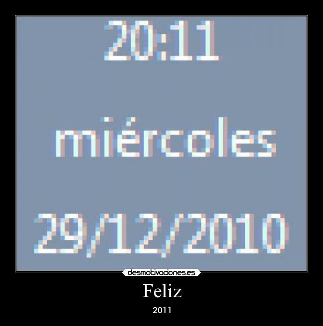Feliz - 2011