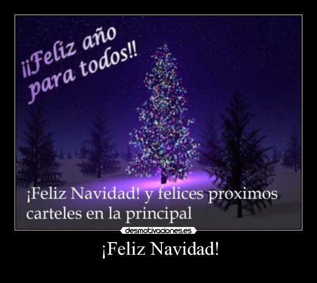 ¡Feliz Navidad! -