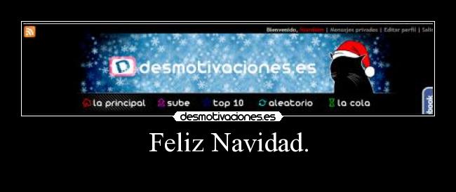 Feliz Navidad. - 