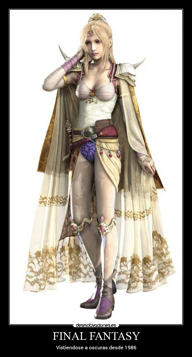 FINAL FANTASY - Vistiendose a oscuras desde 1986