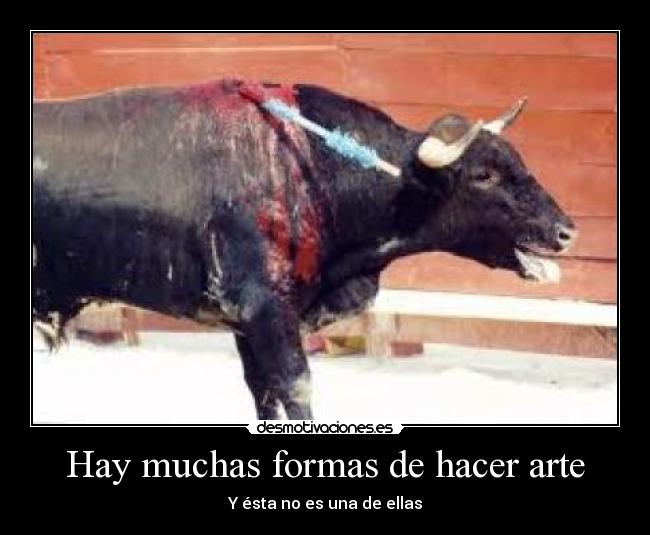 Hay muchas formas de hacer arte - 