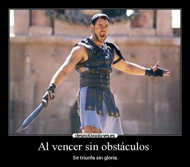 carteles obstaculos vencer sin obstaculos desmotivaciones