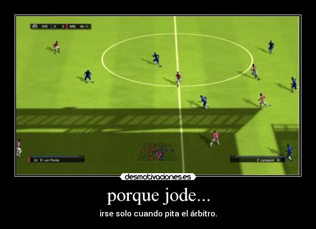 porque jode... - 